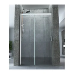 Box Doccia 8 mm Nicchia Anta Scorrevole in Cristallo Lato 90 100 110 120 130 140