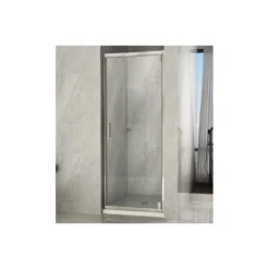 Box Doccia Nicchia 6 mm Anta Battente 65 70 75 80 Porta Parete Cristallo Vetro