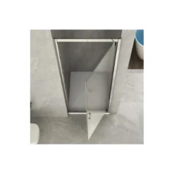 Box Doccia Nicchia 6 mm Vetro Opaco Anta Battente 65 70 75 80 Porta Parete