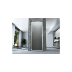Box Doccia Nicchia 6 mm Vetro Opaco Anta Battente 65 70 75 80 Porta Parete