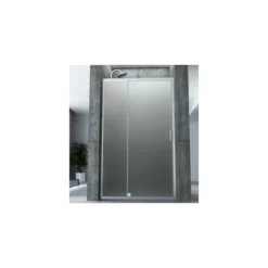 Box Doccia Nicchia Vetro Opaco 6 mm Anta Fissa Battente 90 100 110 120 130 140