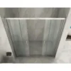Box Doccia per Nicchia 2 Ante Scorrevole Vetro Opaco 6 mm 140 150 160 170 180