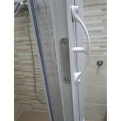 Box Doccia PVC 2 Ante a Soffietto 100 110 120 130 140 150 160 170 180 Nicchia