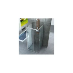 Box Doccia tre 3 Lati 6 mm 2 Scorrevoli Trasparente Anta fissa 70x 80 90 100 120
