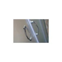 Box Doccia Vetro OPACO Anticalcare Temperato 4MM Apertura Angolare Doppio Scorrevole H185