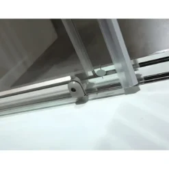 Box Doccia 75x75 Cristallo Temperato 4mm Angolare Ante Scorrevoli
