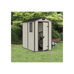 Box Keter Manor per Esterno da Giardino 130x192 cm Resina