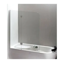 Box Sopravasca in Vetro 5 mm 120x150 Parete Vasca Cristallo Pieghevole