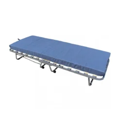 Brandina Pieghevole con Materasso 80x190 Branda Letto Singolo a Doghe