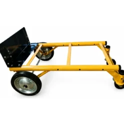 Bravetta Carrello Multifunzione 2 in 1 Giallo Nero 80 kg