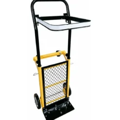 Bravetta Carrello Multifunzione 2 in 1 Giallo Nero 80 kg
