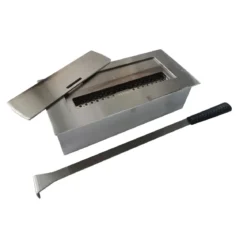 Bruciatore a Serranda 1.5 lt Bioetanolo Acciaio Inox Stufa Camino Caminetto