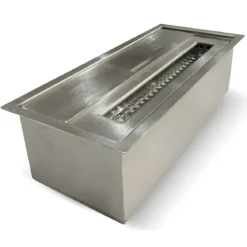 Bruciatore Bioetanolo 1,5L in Acciaio Inox per Biocamino da Incasso