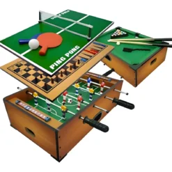 Calcetto Biliardino Biliardo da Tavolo Ping Pong Scacchi Dama Calcio Balilla