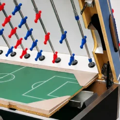 Calciobalilla a Gettoniera Biliardino Gioco da Interno con Palline