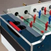 Calcio Balilla Biliardino da Esterno Aste Rientranti Vetro Temperato