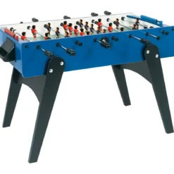 Calciobalilla Blu Aste Uscenti Biliardino Gioco per Famiglia Palline