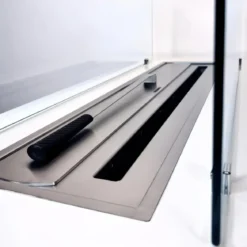 Camino a Bioetanolo da Pavimento 4,5L Bianco Autoportante 4kW Moderno