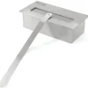 Camino a Bioetanolo 3,4 kW da Pavimento 1,2L Bianco in Legno MDF