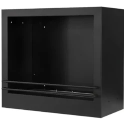 Camino a Bioetanolo 3,4 kW da Pavimento 1,2L Bianco in Legno MDF