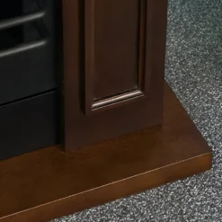Camino a Bioetanolo 3,4 kW da Pavimento 1,2L Marrone in Legno MDF