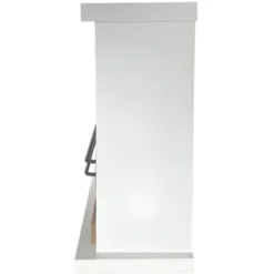 Camino a Bioetanolo 3,4 kW da Soggiorno 1,2L in Legno MDF Bianco