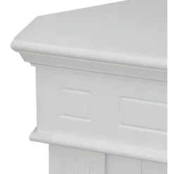 Camino a Bioetanolo 1,8L Angolare da Pavimento Bianco 3,4 kW Legno MDF