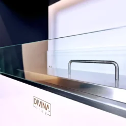 Camino a Bioetanolo 4,5L Bianco da Appoggio 4kW da Interno Esterno