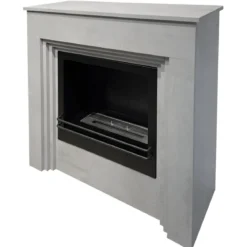 Camino a Bioetanolo 1,8L da Terra 3,4 kW Legno Effetto Cemento Moderno