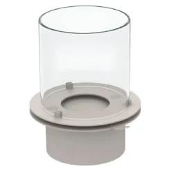 Camino Bioetanolo da Giardino 1,5L Corda Beige da Pavimento 35x55 cm