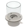 Camino Bioetanolo 1,5L Ghisa Grigio Ø40 da Terra Fiamma Reale Portatile