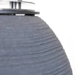Camino Bioetanolo 1,5L Ghisa Grigio Ø40 da Terra Fiamma Reale Portatile