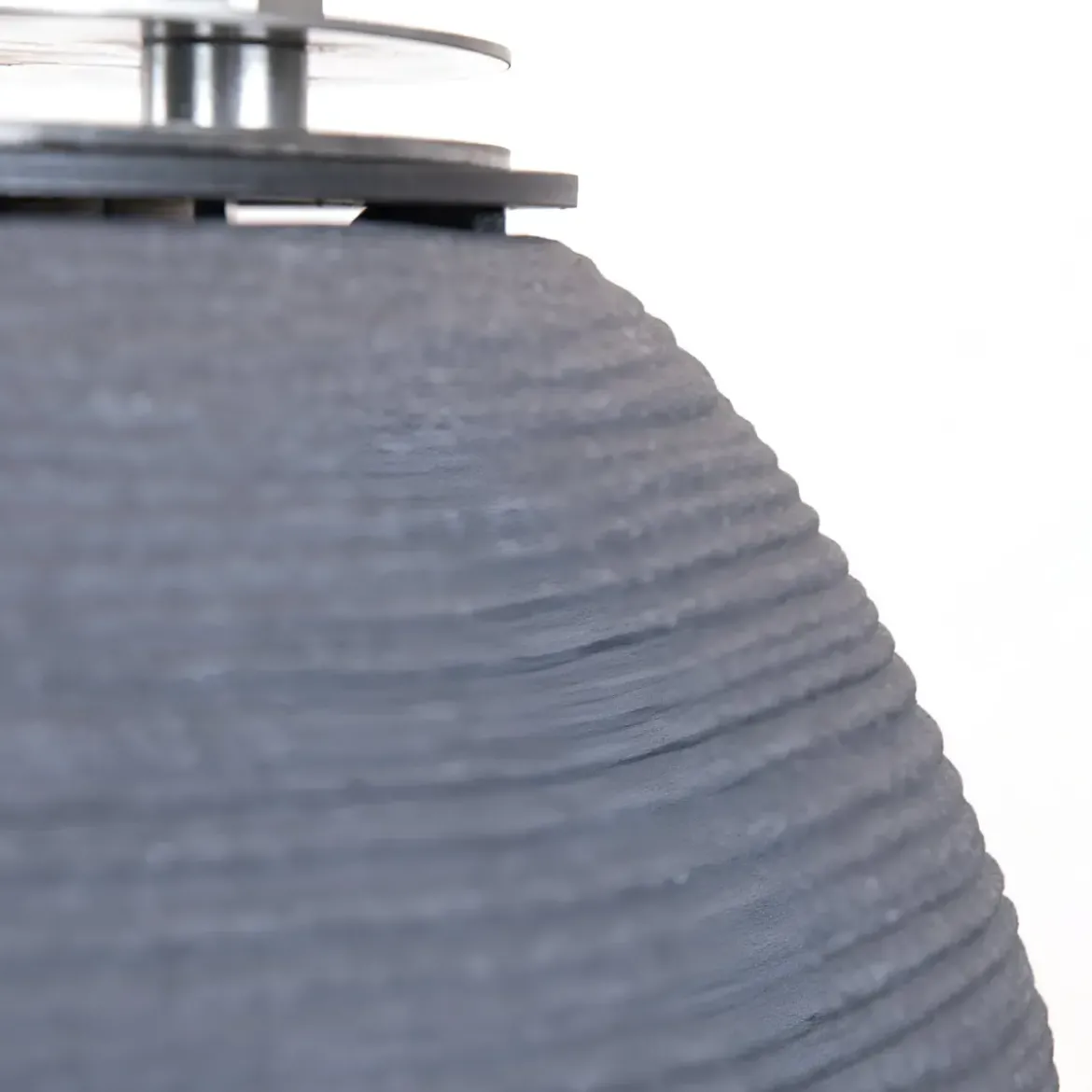 Camino Bioetanolo 1,5L Ghisa Grigio Ø40 da Terra Fiamma Reale Portatile
