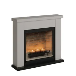 Camino da Arredo a Candele TAGU ZenFlame Frode Beige