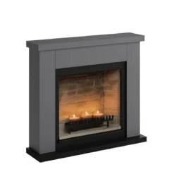 Camino da Arredo a Candele TAGU ZenFlame Frode Grigio