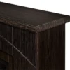 Camino Elettrico con Mantello Legno Scuro 1500W Fiamma LED 3 Colori