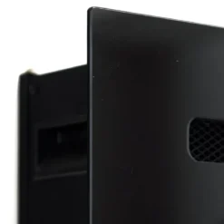 Camino Elettrico da Parete 1500 W Vetro Temperato LED Multicolore