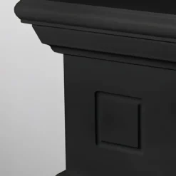 Camino Elettrico da Pavimento 1800W Legno MDF Nero per Soggiorno