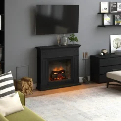 Camino Elettrico Nero Tagu Larsen PowerFlame2 1600w