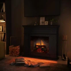 Camino Elettrico Nero Tagu Larsen PowerFlame2 1600w