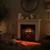 Camino Elettrico Tagu Frode PowerFlame2 Beige 1600W