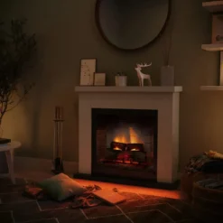 Camino Elettrico Tagu Frode PowerFlame2 Beige 1600W