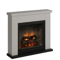 Camino Elettrico Tagu Frode PowerFlame2 Beige 1600W