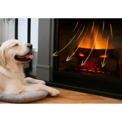 Camino Elettrico Tagu Larsen PowerFlame2 Bianco 1600W