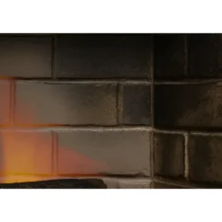 Camino Elettrico Tagu Larsen PowerFlame2 Bianco 1600W