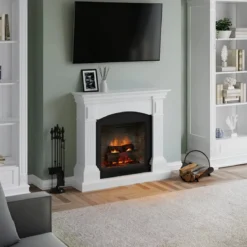 Camino Elettrico Tagu Magna PowerFlame2 1600w Bianco