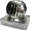 Camino Eolico Turbina Acciaio Inox 32x42 Aspiratore Comignolo Girevole
