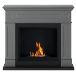 Camino TAGU a Bioetanolo Larsen FreeFlame Grigio Fiamma Reale