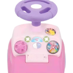 Camioncino Cavalcabile per Bambini Princesse Disney Rosa con Luci