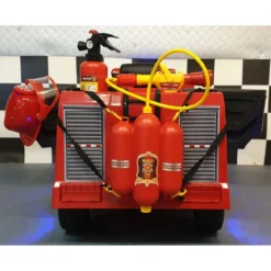 Camioncino dei Pompieri per Bambini 12V con Telecomando e Lampeggianti